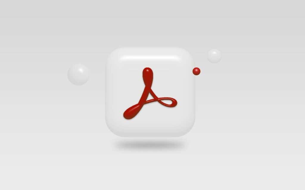 شعار قارئ Adobe منمق ضد الخلفية البيضاء - Adobe -Reader