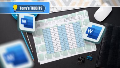 Ne créez pas de tables dans Word: utilisez Excel à la place