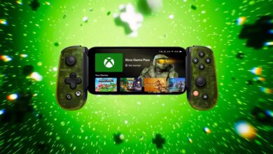 يحتوي GamePad الجديد للهاتف على العمود الفقري على تطور Xbox