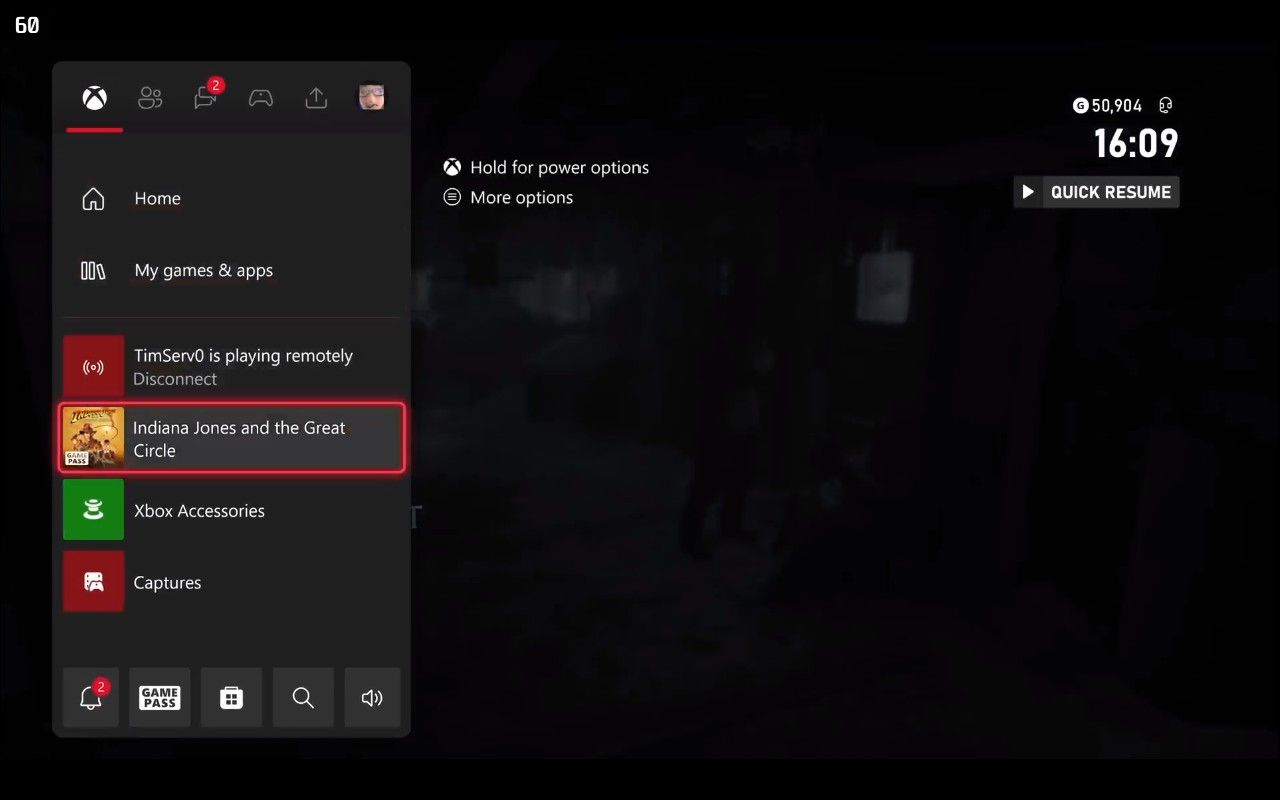Greenlight diffusant la Xbox dans un jeu.
