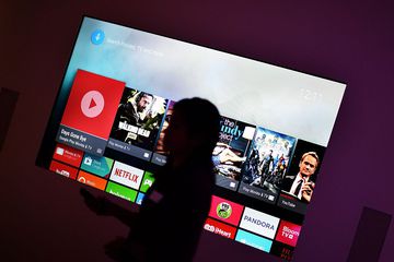 Écran d'accueil Android TV
