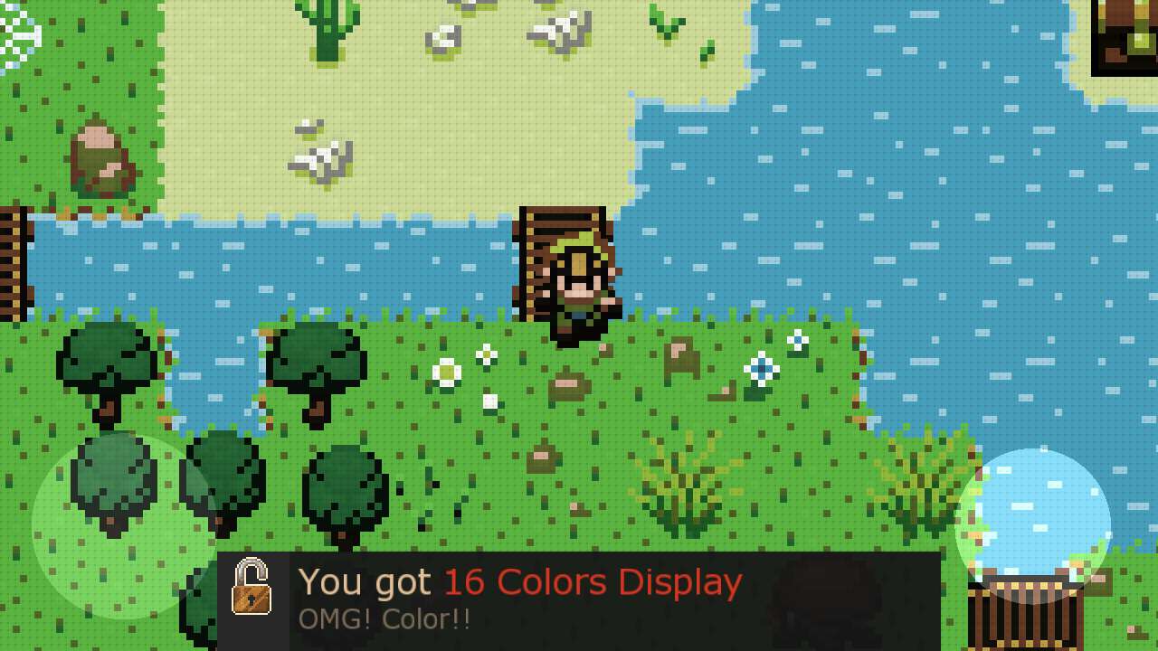 Evoland pour Android.