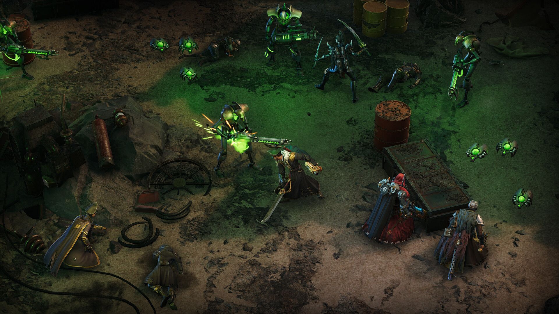 Capture d'écran officielle de Steam ou Warhammer 40K Rogue Trader
