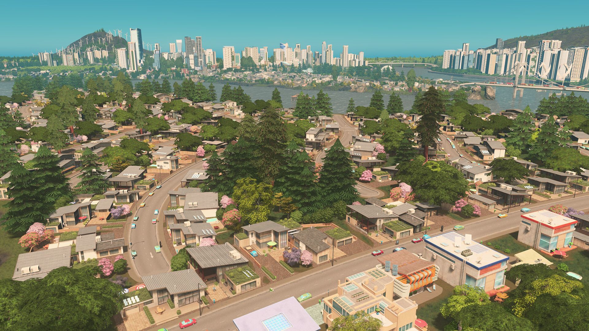 Capture d'écran à vapeur officielle de Cities Skylines.