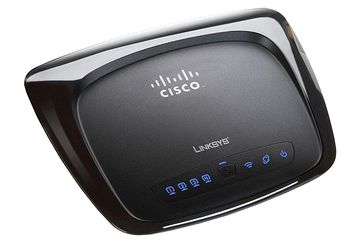 Photo d'un routeur Linksys WRT120N