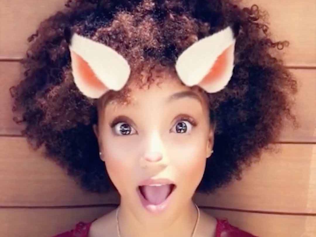 Lentille Snapchat