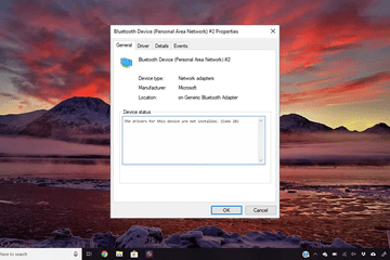 Code d'erreur de périphérique 28 sur Windows 10 Desktop