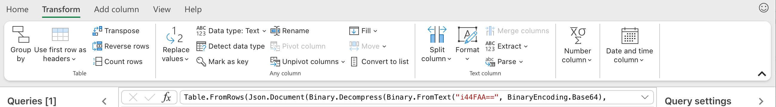 Power Query dans Microsoft Excel fournit un certain nombre d'outils de transformation de données pour l'analyse.
