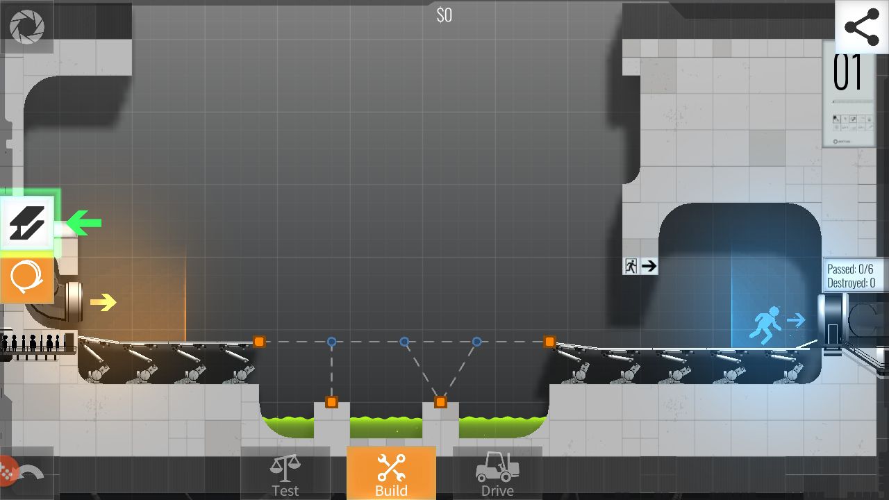 Portail de constructeur de ponts pour Android