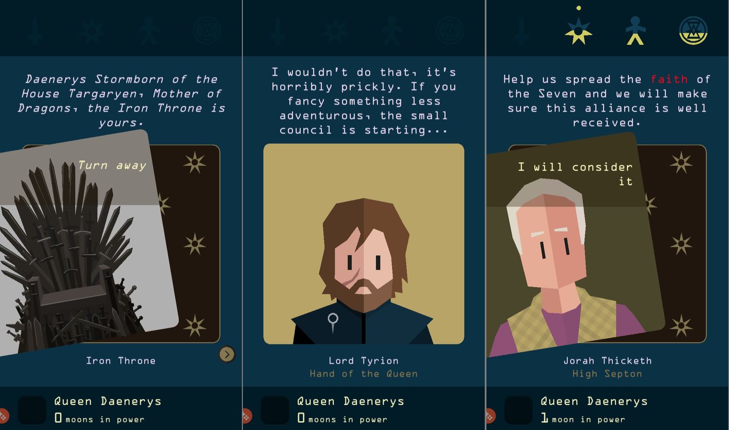 Reigns: Game of Thrones pour Android