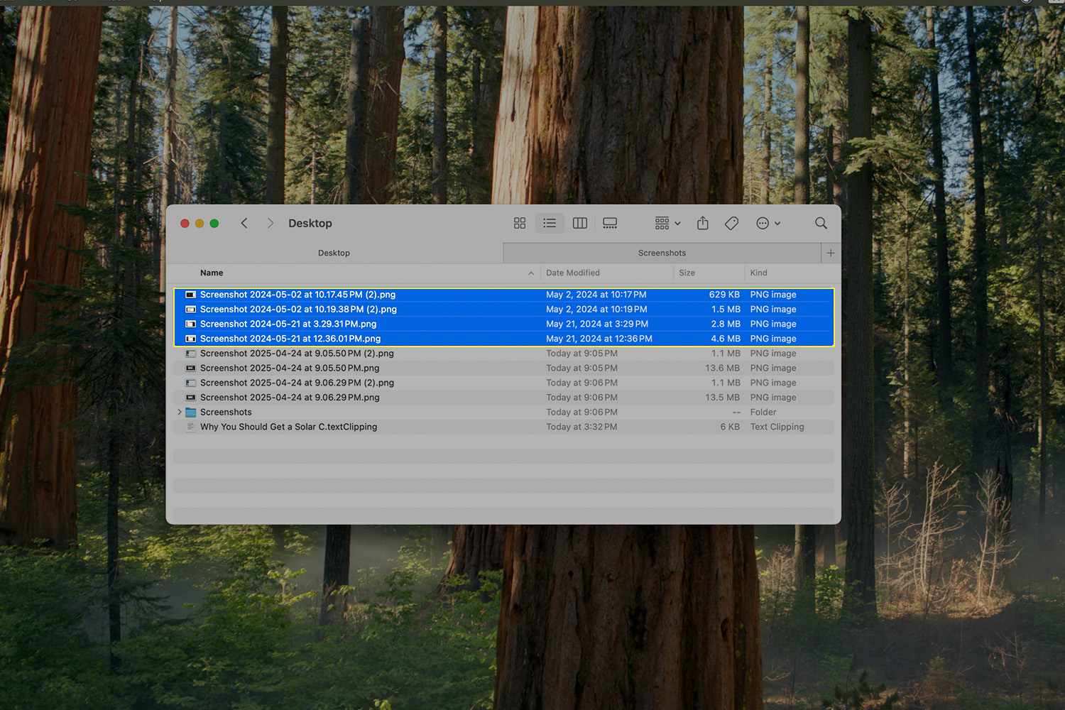 Placer une sélection en surbrillance dans un nouvel emplacement en utilisant Drag and Drop avec un trackpad Mac