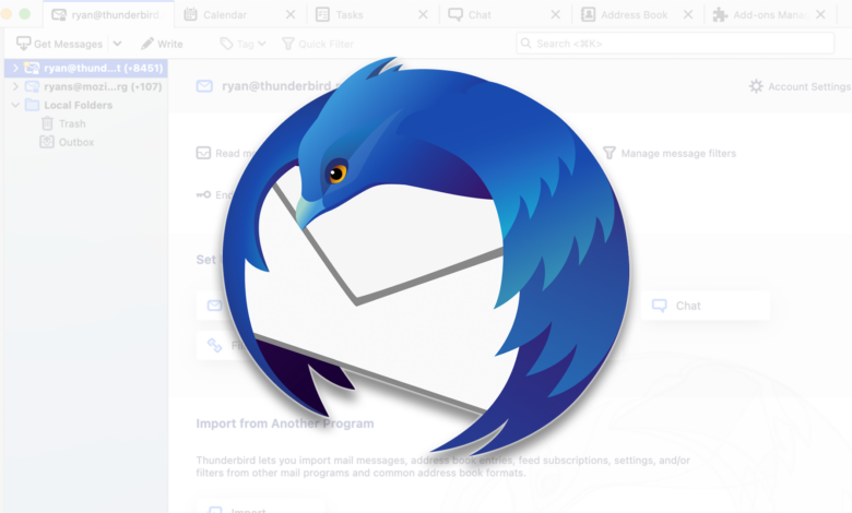 Mozilla Thunderbird 136 est là, passant à des mises à jour mensuelles par défaut