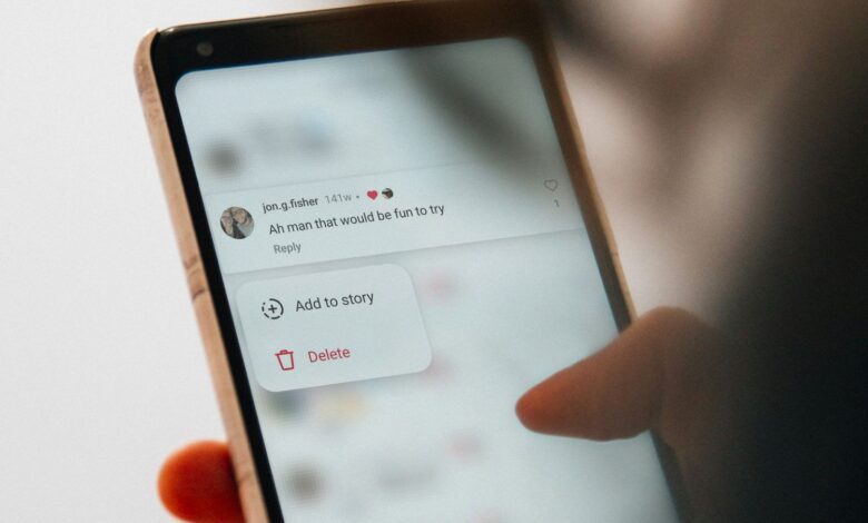 Comment supprimer les commentaires Instagram en quelques robinets