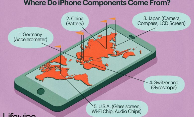 Où est fabriqué l'iPhone?