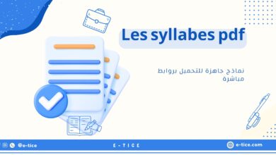 Les syllabes pdf