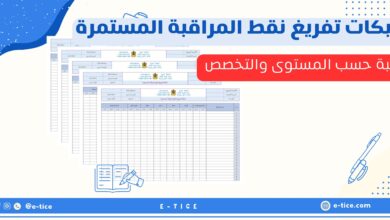 شبكات تفريغ نقط المراقبة المستمرة