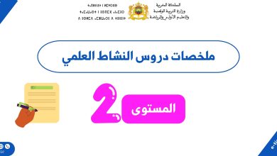 ملخصات النشاط العلمي للمستوى الثاني ابتدائي PDF 2 ملخصات النشاط العلمي للمستوى الثاني ابتدائي PDF