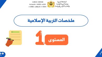 ملخصات التربية الإسلامية المستوى الأول | وفق المنهاج المنقح (PDF) 1 ملخصات التربية الإسلامية المستوى الأول | وفق المنهاج المنقح (PDF)