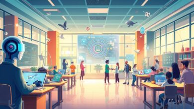 سياسات الذكاء الاصطناعي في المدارس