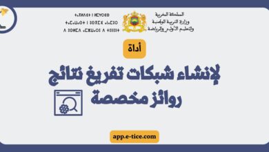 أداة ذكية لإنشاء شبكات تفريغ روائز المدرسة الرائدة بضغطة زر 7 أداة ذكية لإنشئ شبكات تفريغ روائز المدرسة الرائدة بضغطة زر