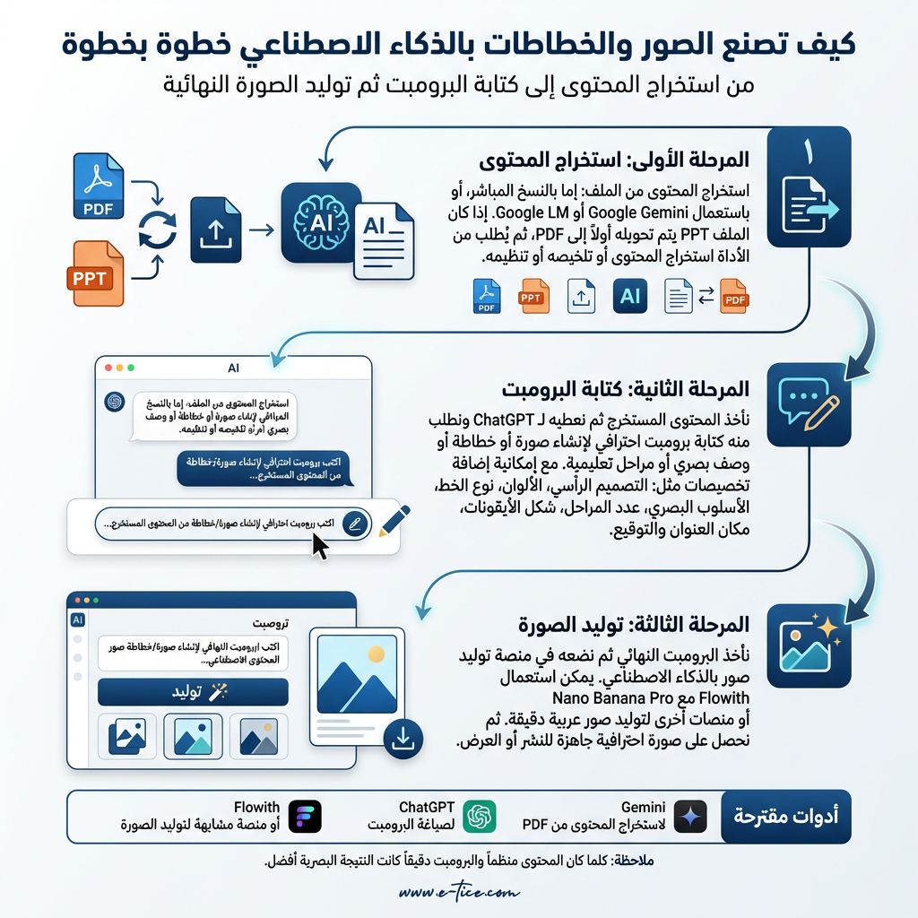 إنشاء الصور أو الخطاطات بالذكاء الاصطناعي: خطوة بخطوة