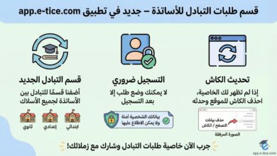 دليل تبادل الأساتذة: كيف تجد شريك التبادل المثالي عبر منصة e-tice؟