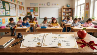 تحميل 40 شهادة تقديرية للمتفوقات والمتفوقين جاهزة للطباعة