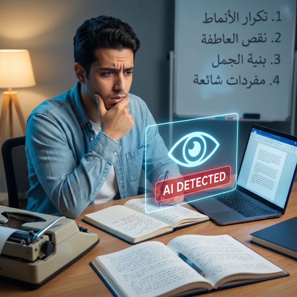 AI Checkers أسباب تجعل أدوات كشف الذكاء الاصطناعي تعتبر كتابتك مولدة ت