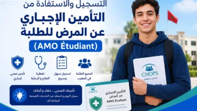 التسجيل والاستفادة من التأمين الإجباري عن المرض للطلبة 1 التأمين الإجباري الأساسي عن المرض الخاص بالطلبة (AMO Étudiant)