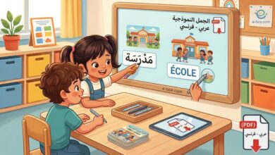 الجمل النموذجية في التعليم الأولي