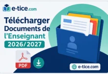 تحميل وثائق الأستاذ بالفرنسية 2026/2027 PDF