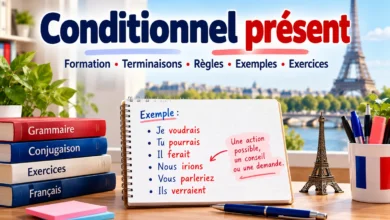 Conditionnel présent : formation, terminaisons, exemples et exercices