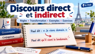 Discours direct et indirect : règles, transformations, exemples et exercices