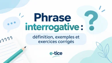 Phrase interrogative : définition, exemples et exercices corrigés
